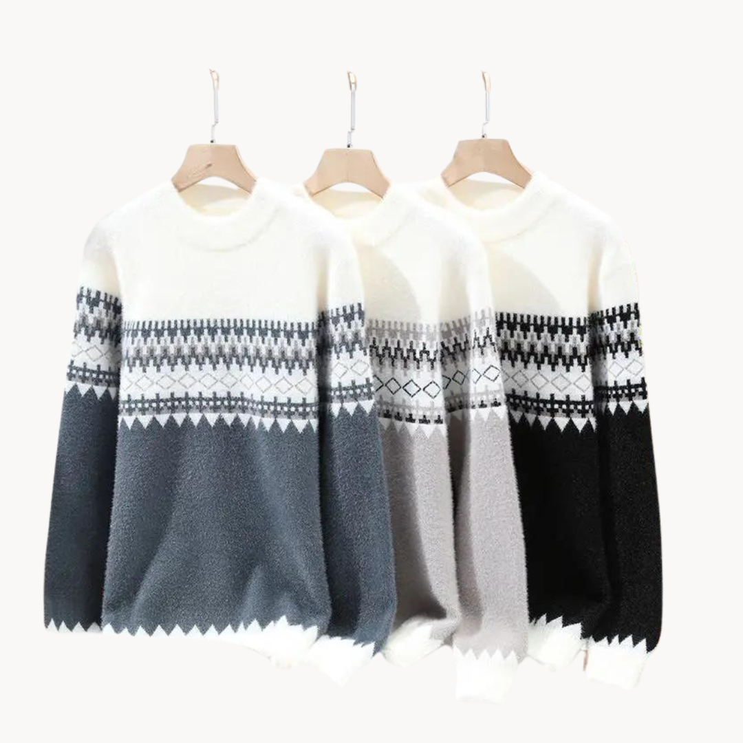Glide Crew Neck Sweater | Zenda
