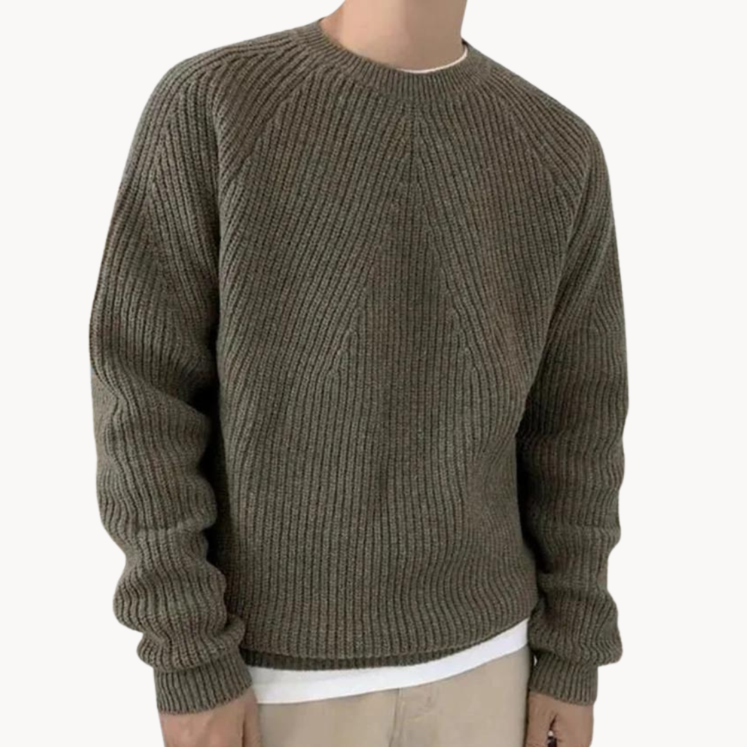 Ronan Ridgeway Ribbed Sweater | Zenda
