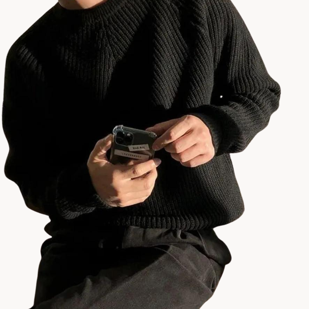 Ronan Ridgeway Ribbed Sweater | Zenda