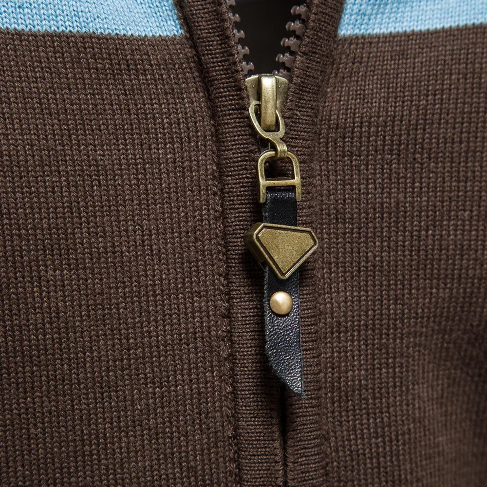 Atlas Retro Striped Bomber Jacket | ZENDA