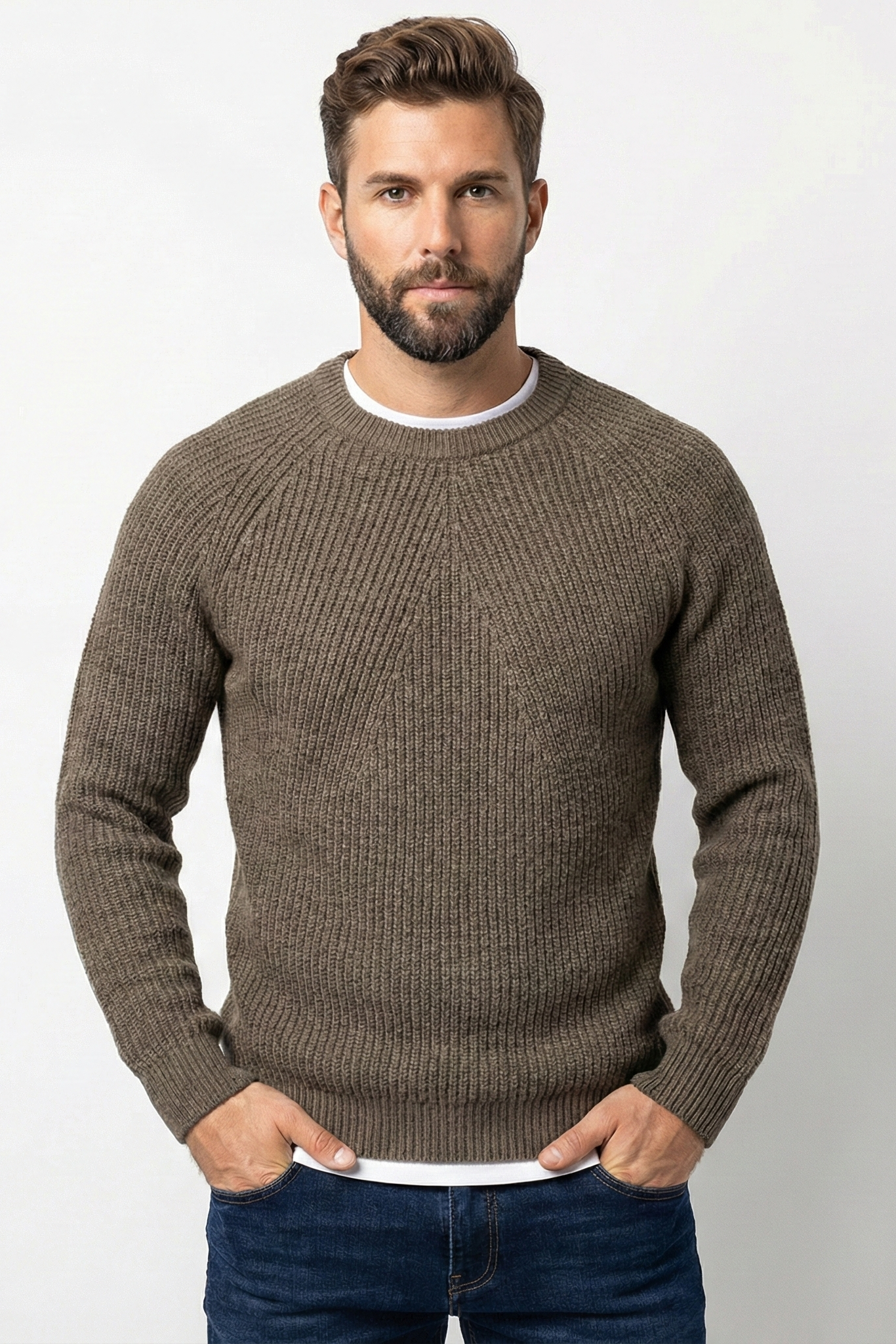 Ronan Ridgeway Ribbed Sweater | Zenda
