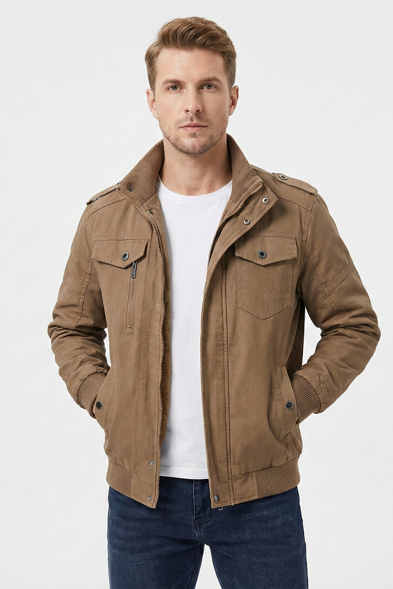 Abel Winter Bomber Jacket ZENDA