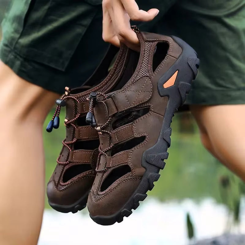 StridePro™ • All-Terrain Comfort Sandalen voor Heren