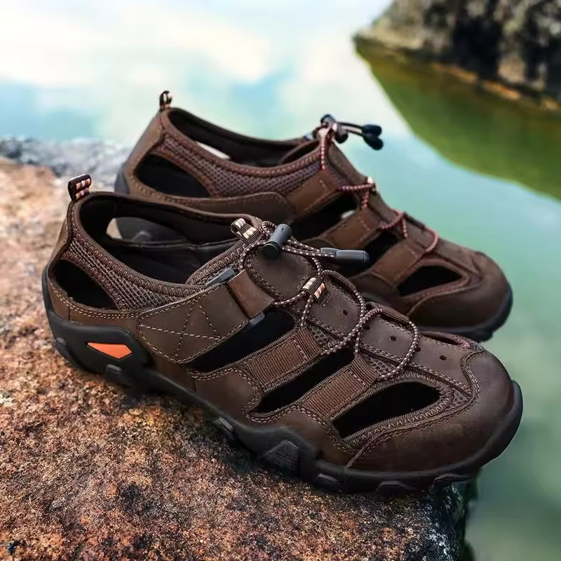 StridePro™ • All-Terrain Comfort Sandalen voor Heren