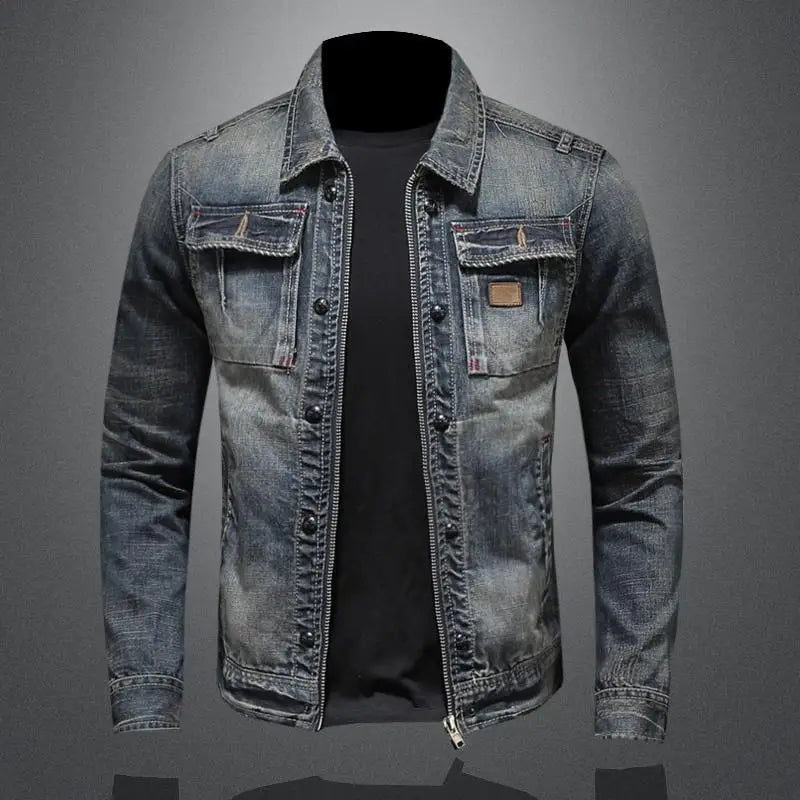 Carl Retro Denim Jacket | ZENDA