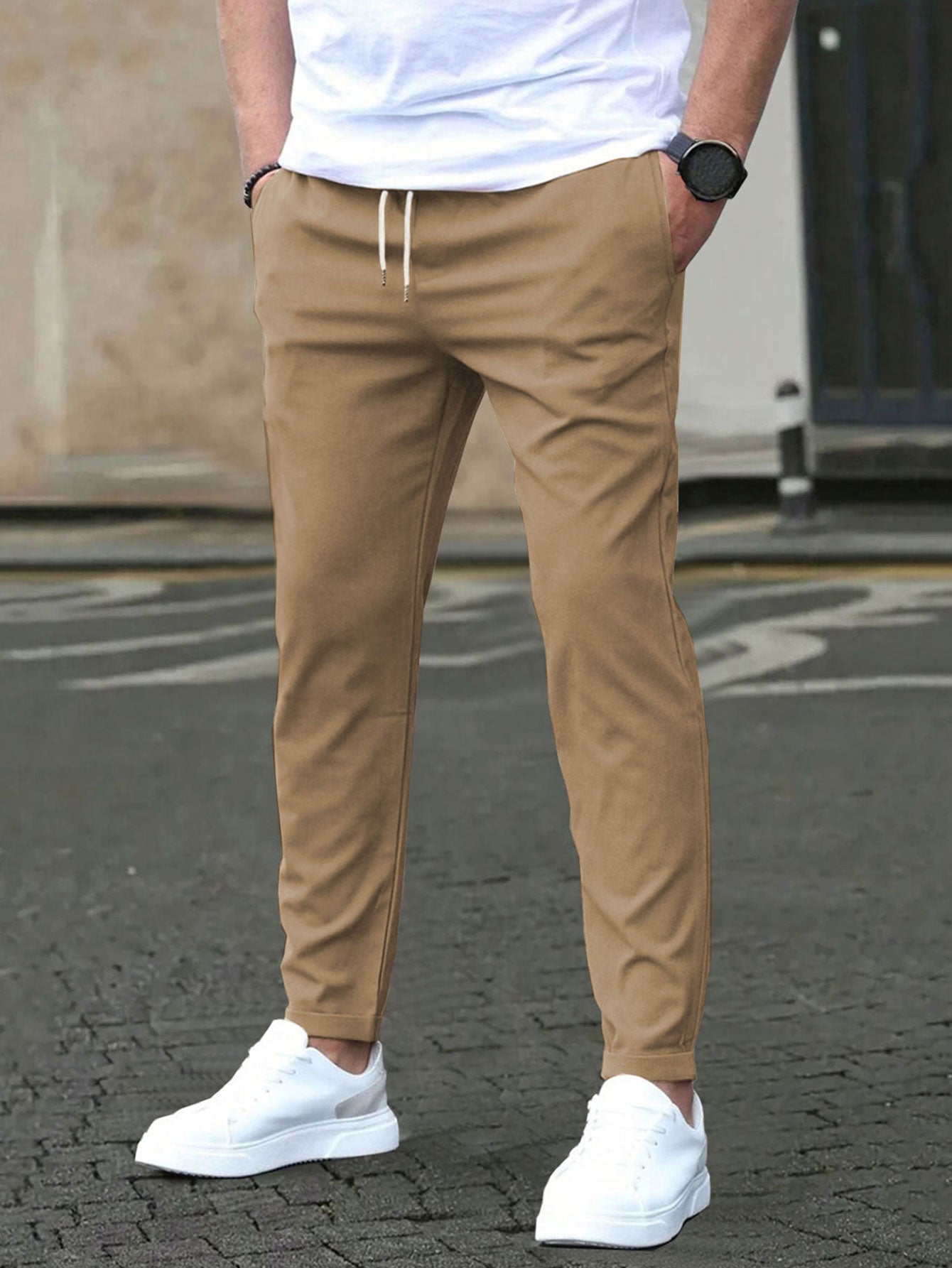 Slim-Fit Freizeithose für moderne Männer Jonas • Colosy™