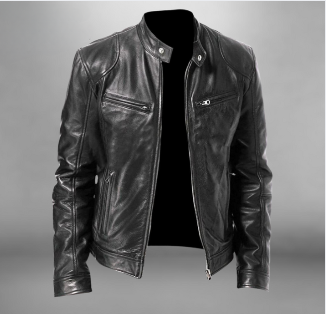 Trenton Lederjacke für Herren • Zenda