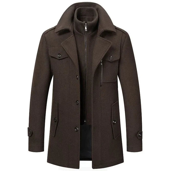 Peaky™ • Tweedelige herenjas voor stijl en warmte