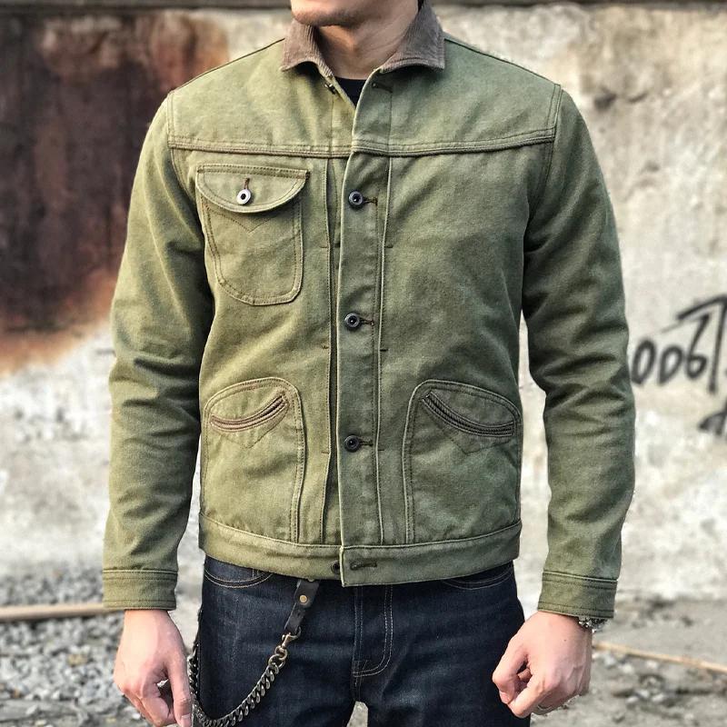 Men's Retro Motorcycle Breasted Jacket | ZENDA