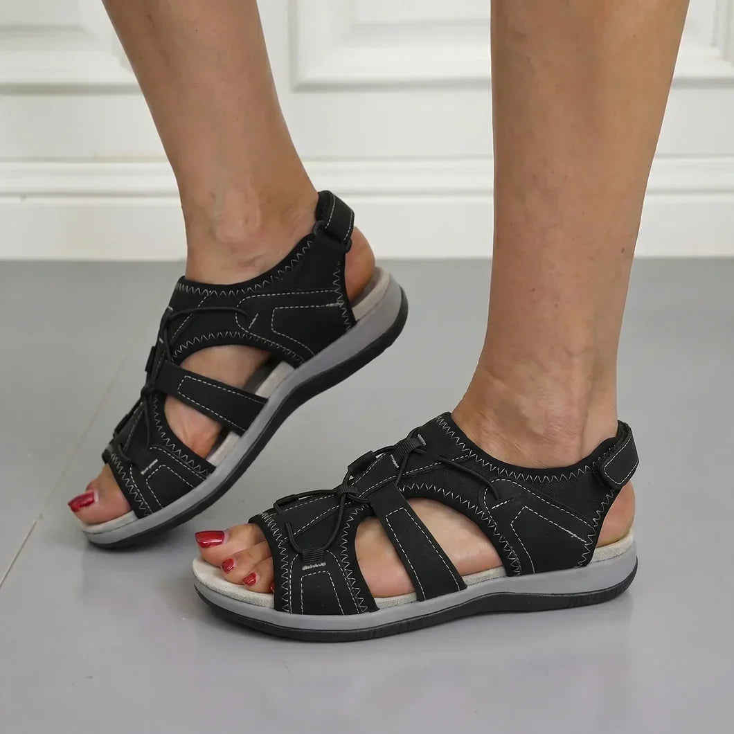 OrthoCelia™ • Orthopedische Leren Comfortsandalen voor Dames