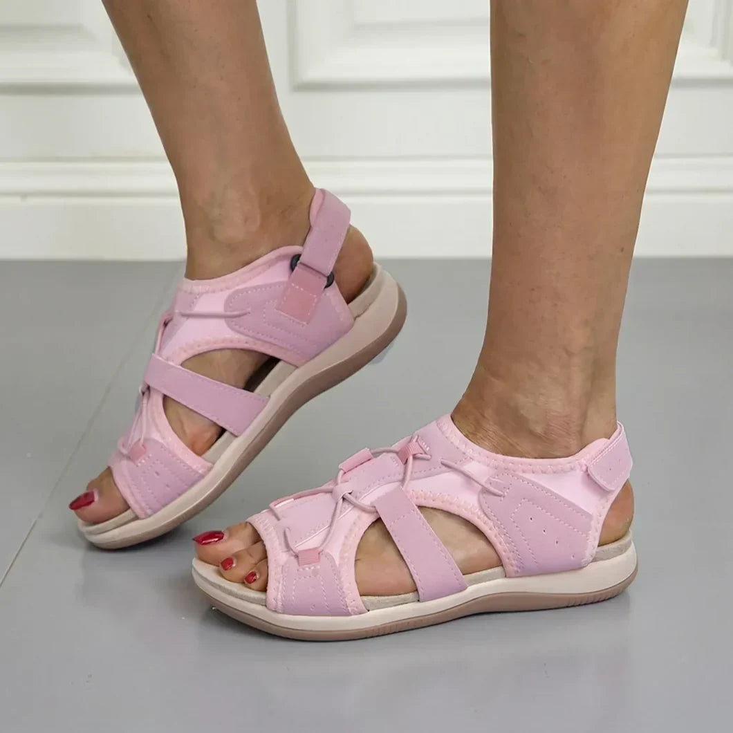 OrthoCelia™ • Orthopedische Leren Comfortsandalen voor Dames