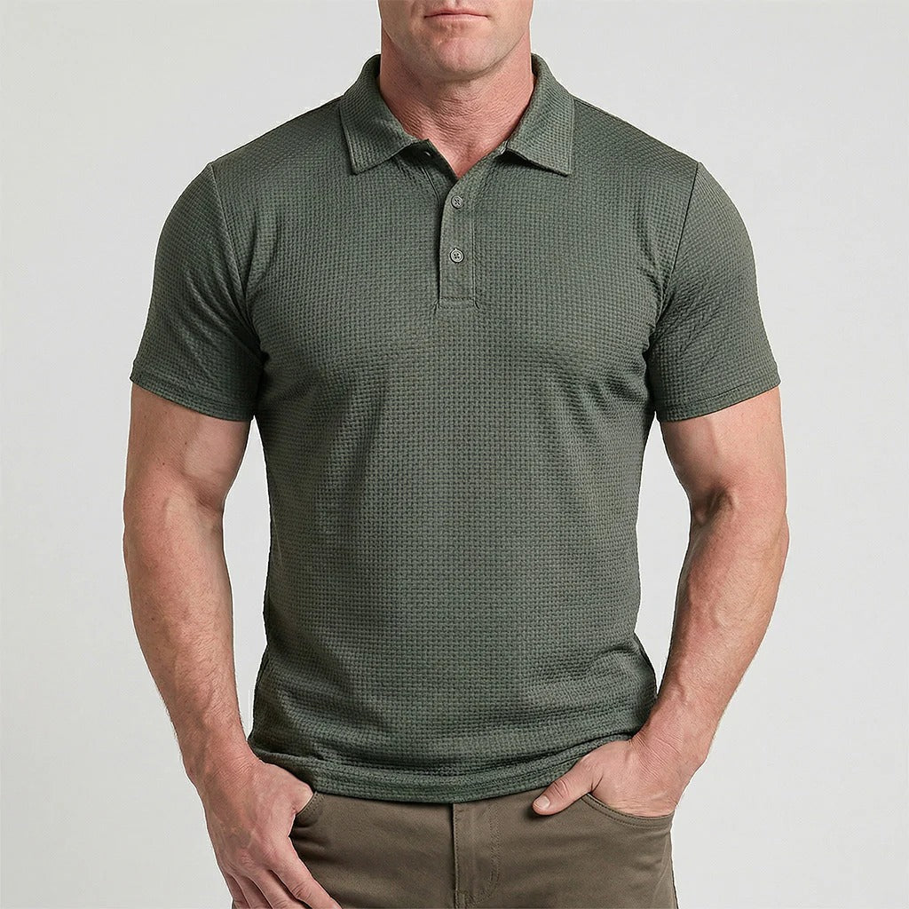 Modeline™ | Elegant en ademend poloshirt voor heren