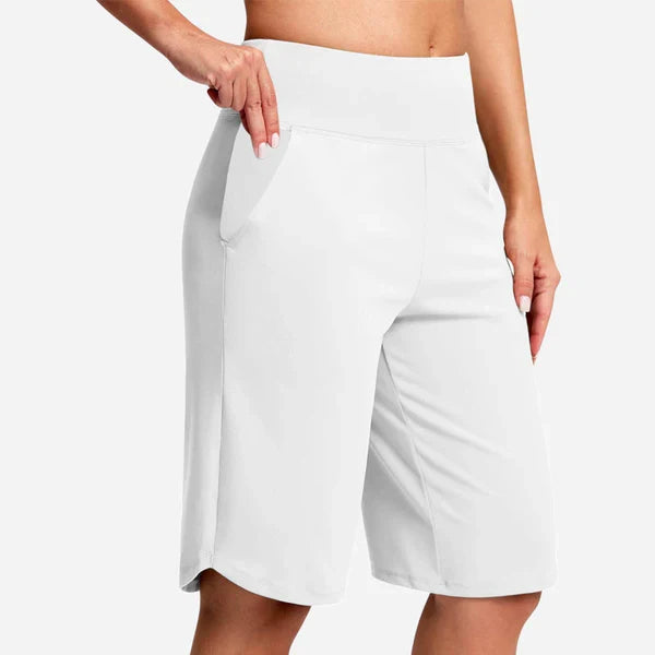 Zeniva™ - Elastische Yoga Bermudashorts voor Dames
