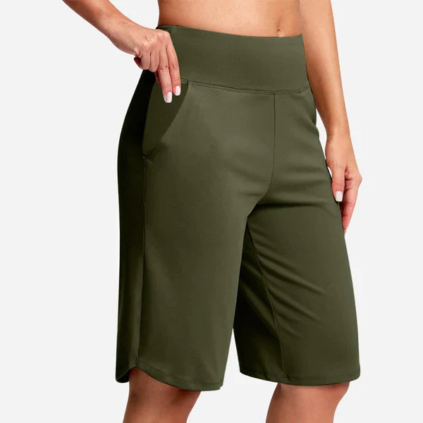 Zeniva™ - Elastische Yoga Bermudashorts voor Dames