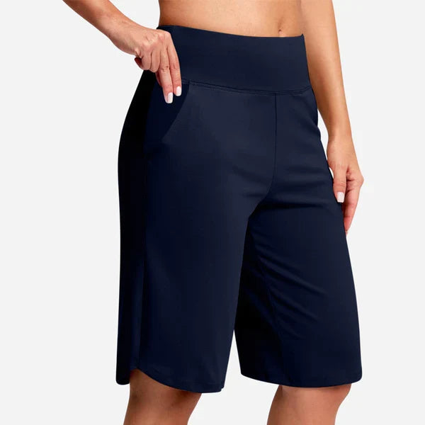 Zeniva™ - Elastische Yoga Bermudashorts voor Dames