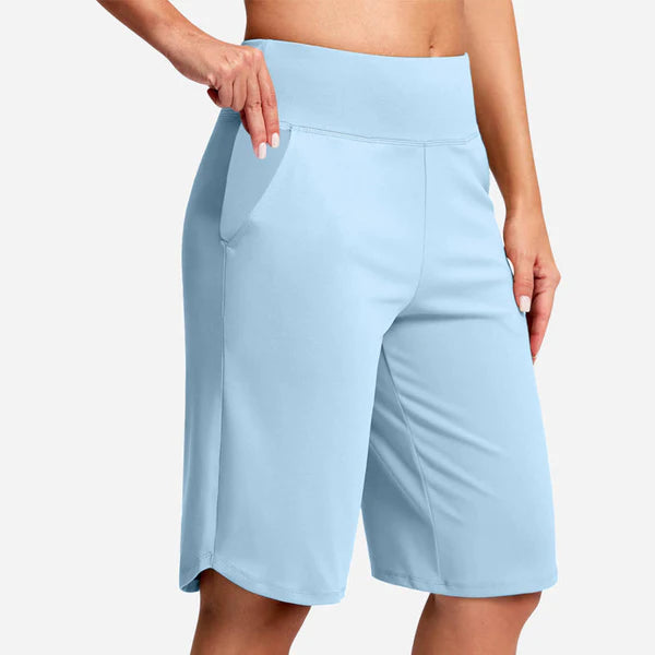 Zeniva™ - Elastische Yoga Bermudashorts voor Dames