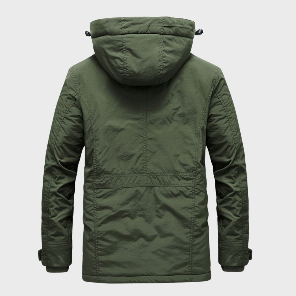 Adrian Men's Hooded Waterproof Winter Jacket | ZENDA
