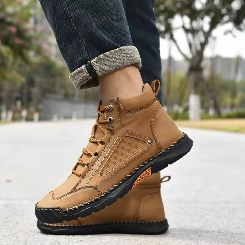 Salkin™ – Elegante Leren Herenschoenen