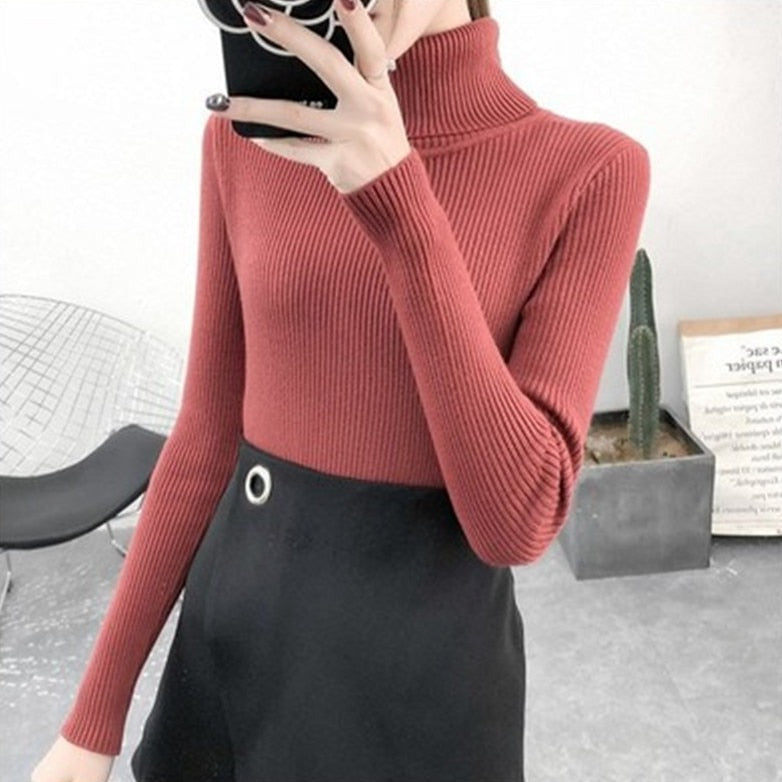 Jasmine Turtleneck Sweater | Zenda