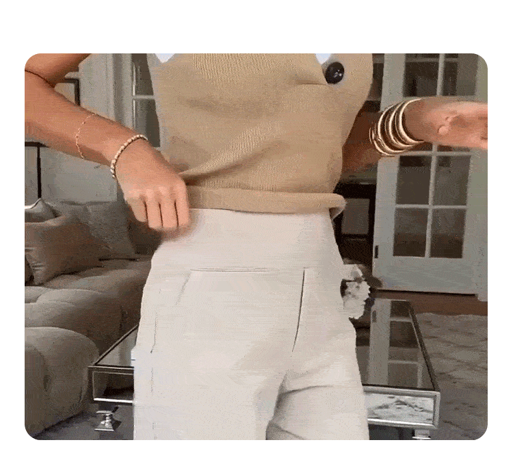 2. Zachte premium stretchstof die met je meebeweegt