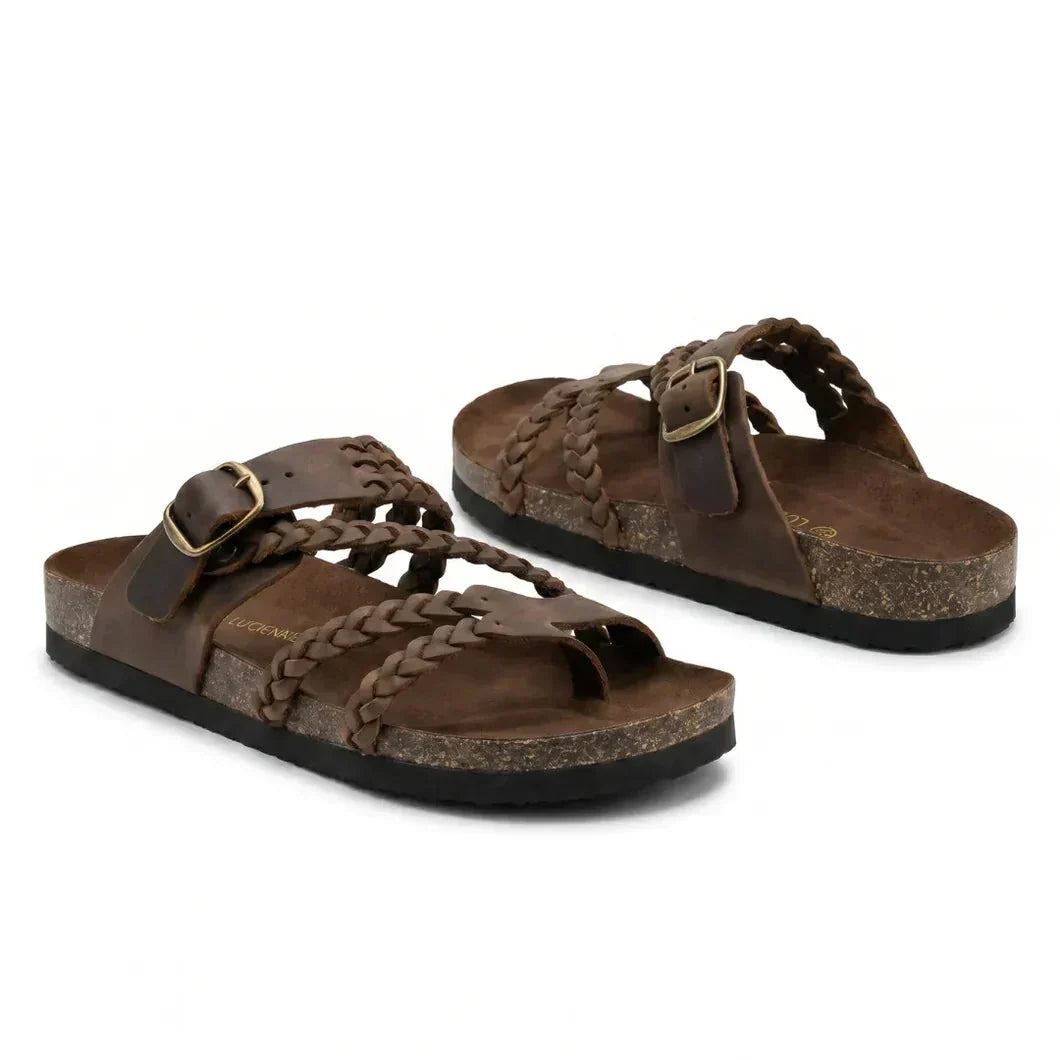Tressia™ | Orthopedische Leren Comfortsandalen voor Dames