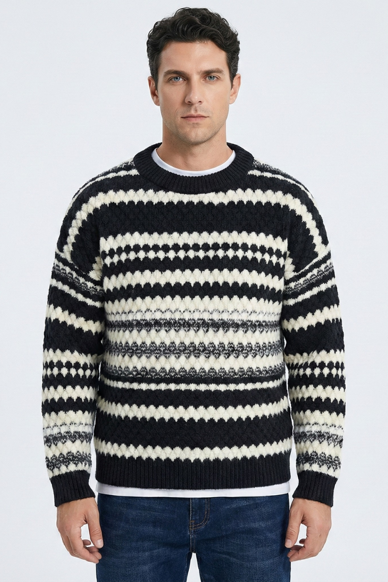 Dexter Crew Neck Sweater | Zenda