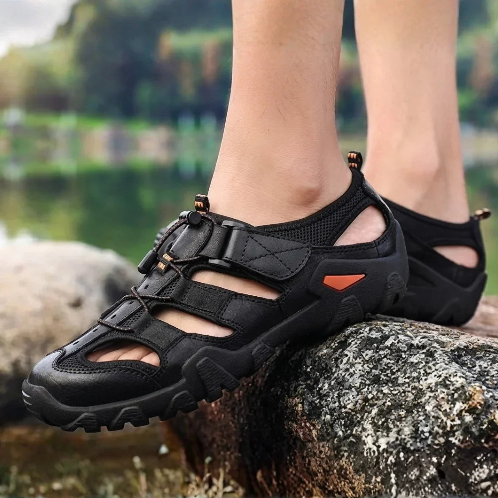 StridePro™ • All-Terrain Comfort Sandalen voor Heren