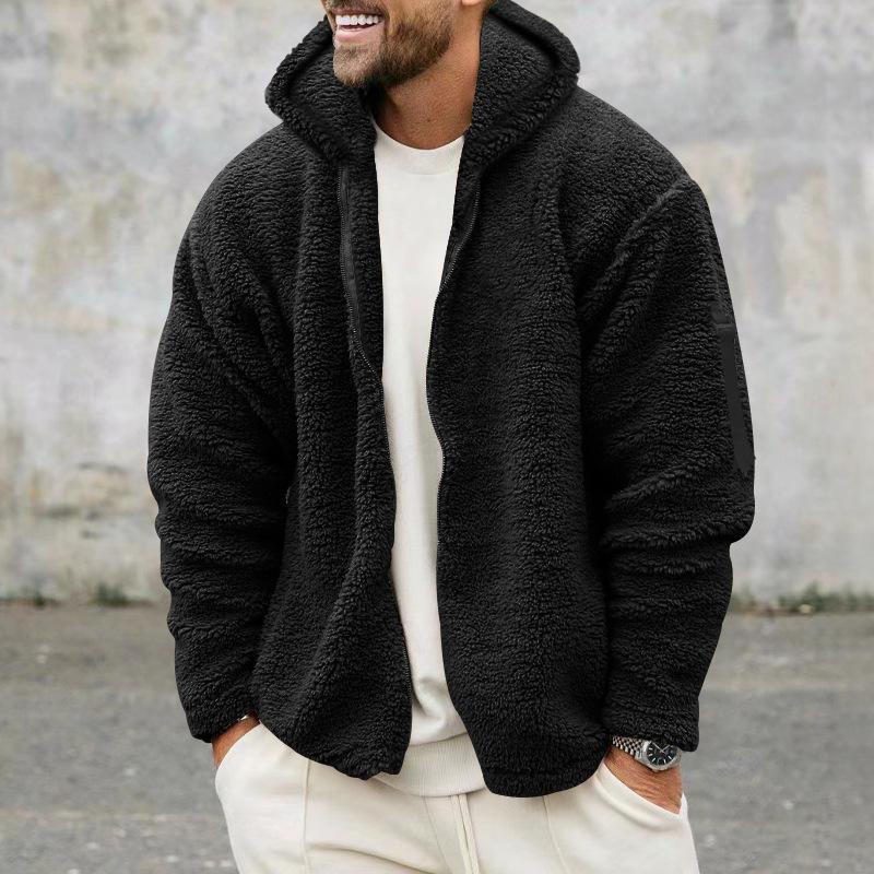 Paul Double Fleece Hooded Jacket | ZENDA