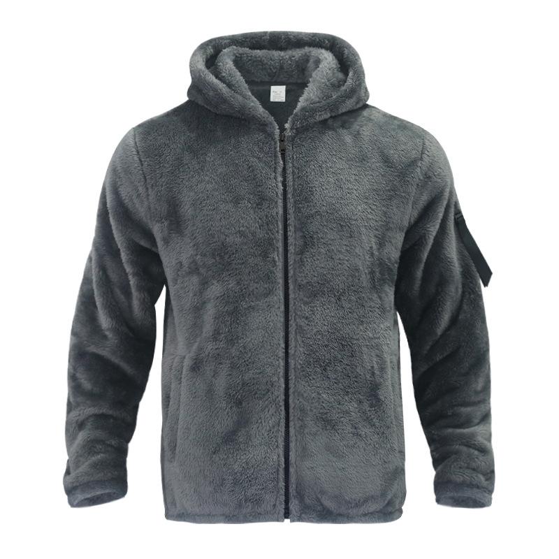 Paul Double Fleece Hooded Jacket | ZENDA