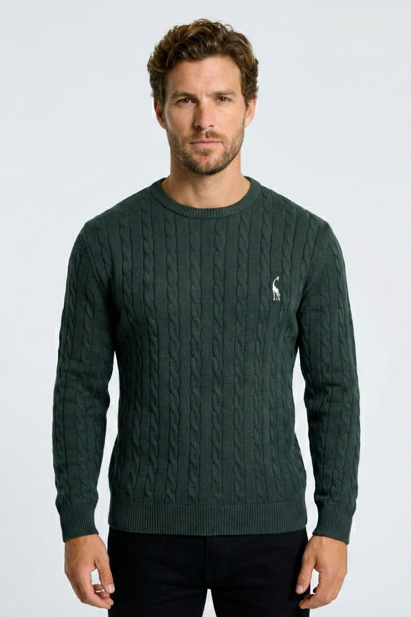 Kosta Cable Knit Sweater | ZENDA