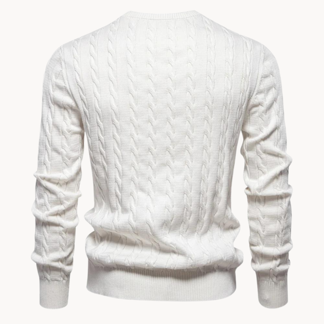 Kosta Cable Knit Sweater | ZENDA