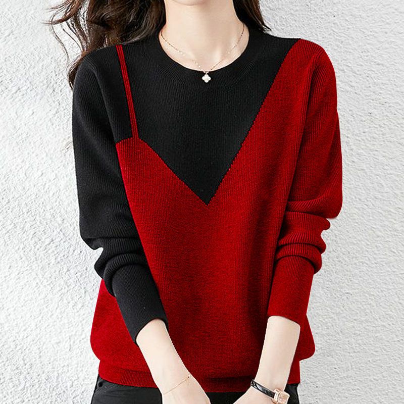 O-Neck Knitted Sweater | Zenda