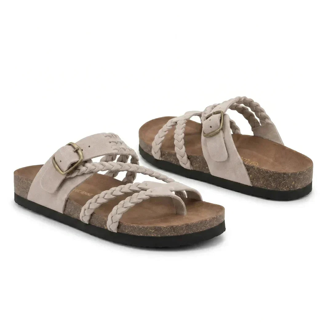 Tressia™ | Orthopedische Leren Comfortsandalen voor Dames