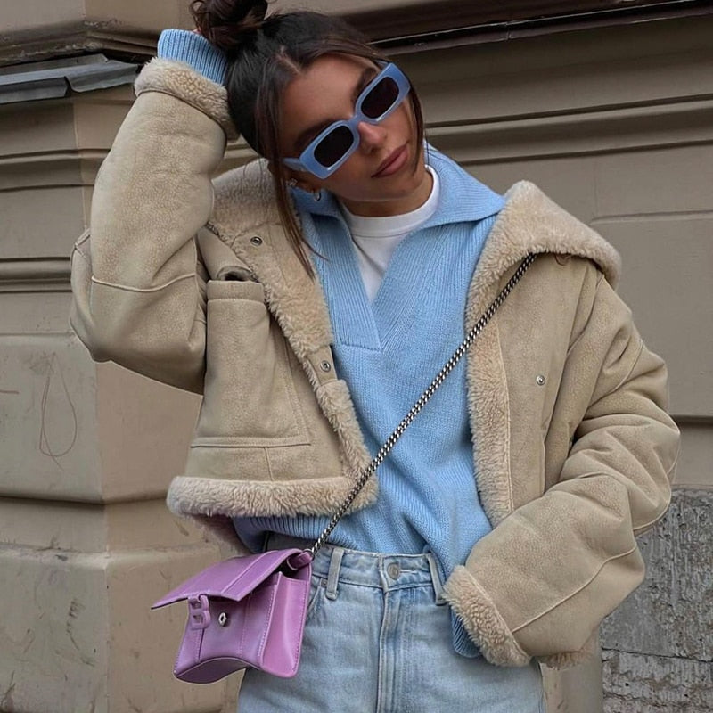 Zaynab V-neck Sweater | Zenda