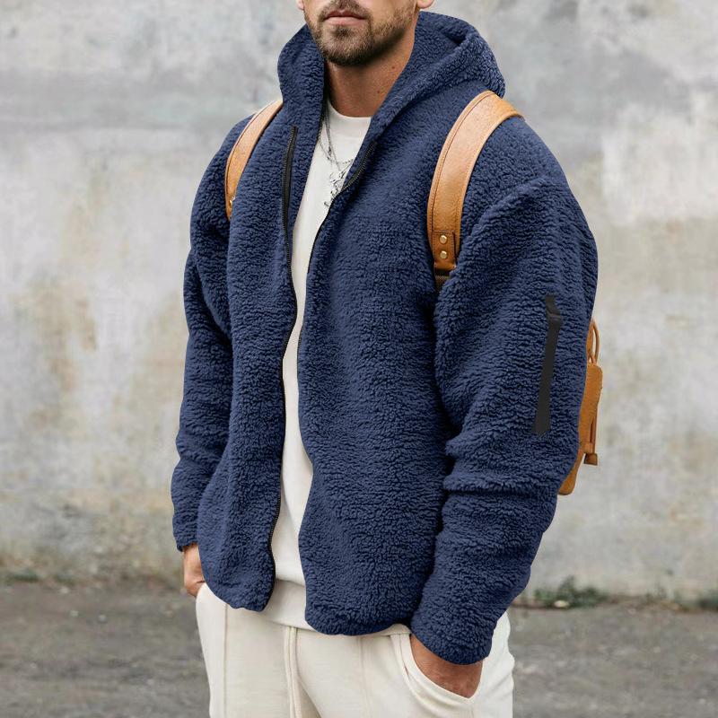 Paul Double Fleece Hooded Jacket | ZENDA
