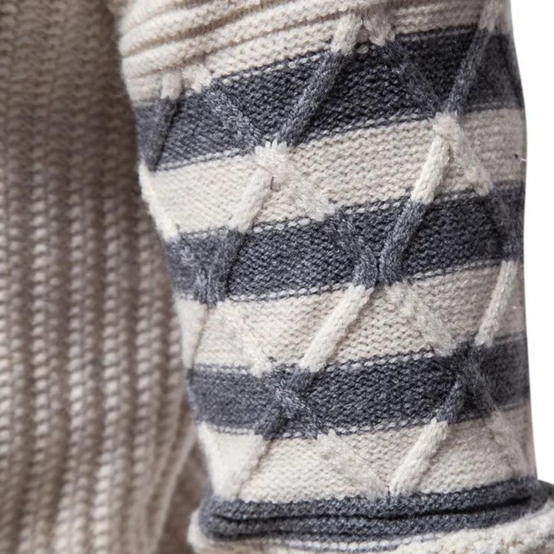 Warren Cable Crewneck Sweater | Zenda