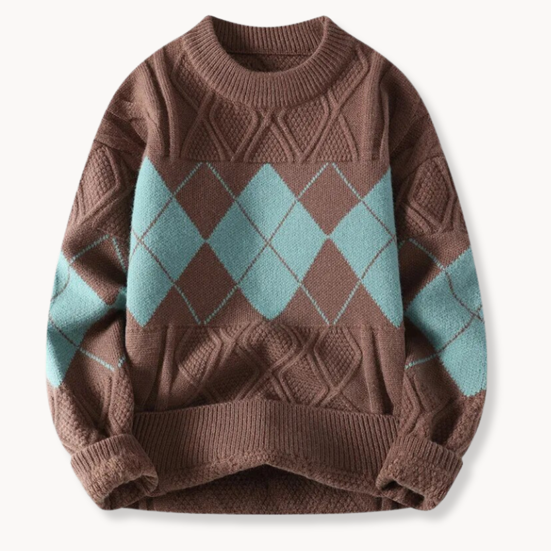 Ellis GeoKnit Sweater | Zenda