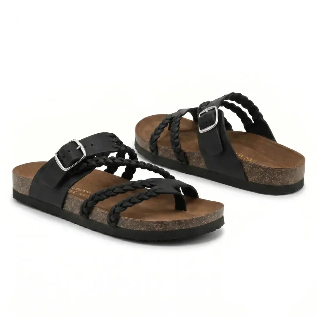 Tressia™ | Orthopedische Leren Comfortsandalen voor Dames