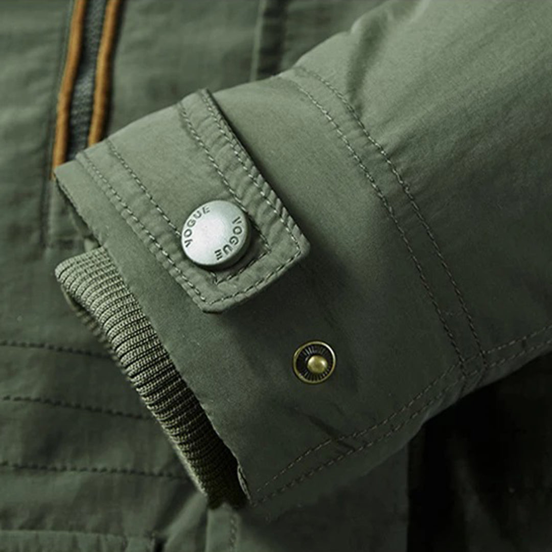 Adrian Men's Hooded Waterproof Winter Jacket | ZENDA