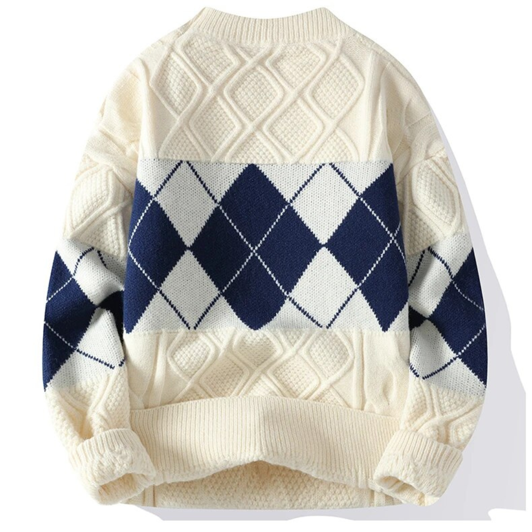 Ellis GeoKnit Sweater | Zenda