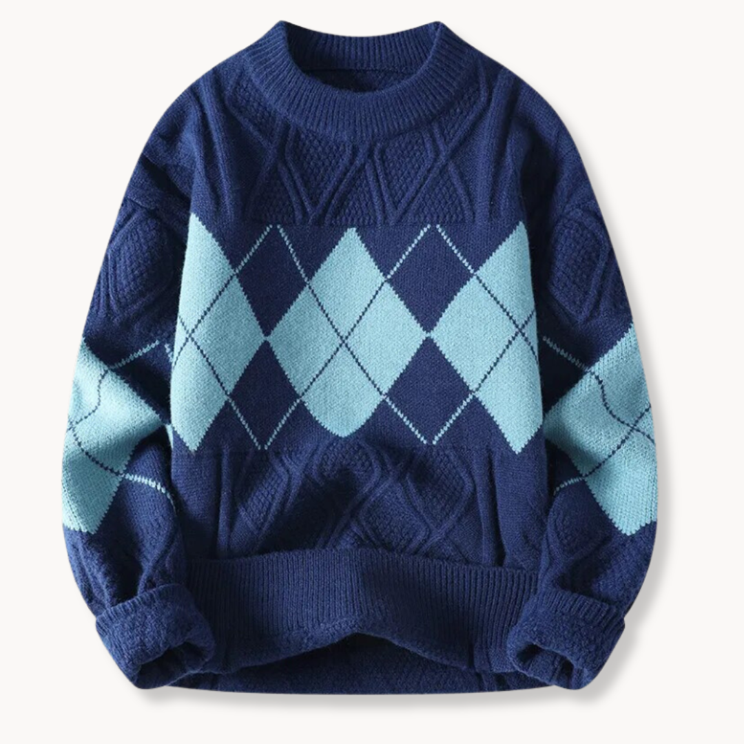 Ellis GeoKnit Sweater | Zenda