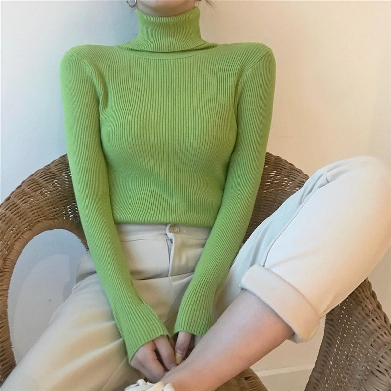 Jasmine Turtleneck Sweater | Zenda
