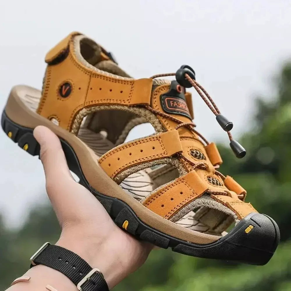 ErgoStride™ | All-Terrain Comfort Sandalen voor Heren