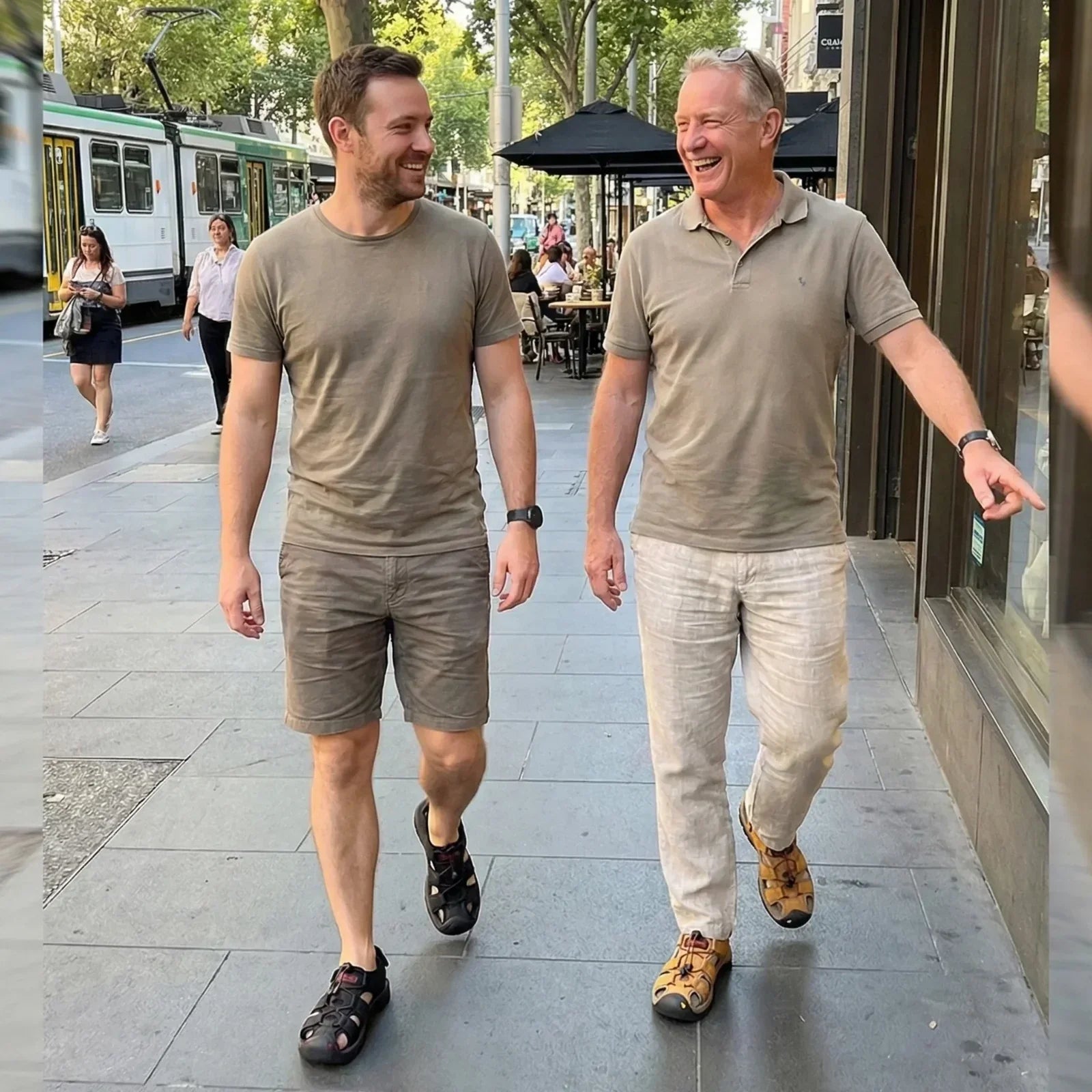 Niet alle sandalen zijn hetzelfde.