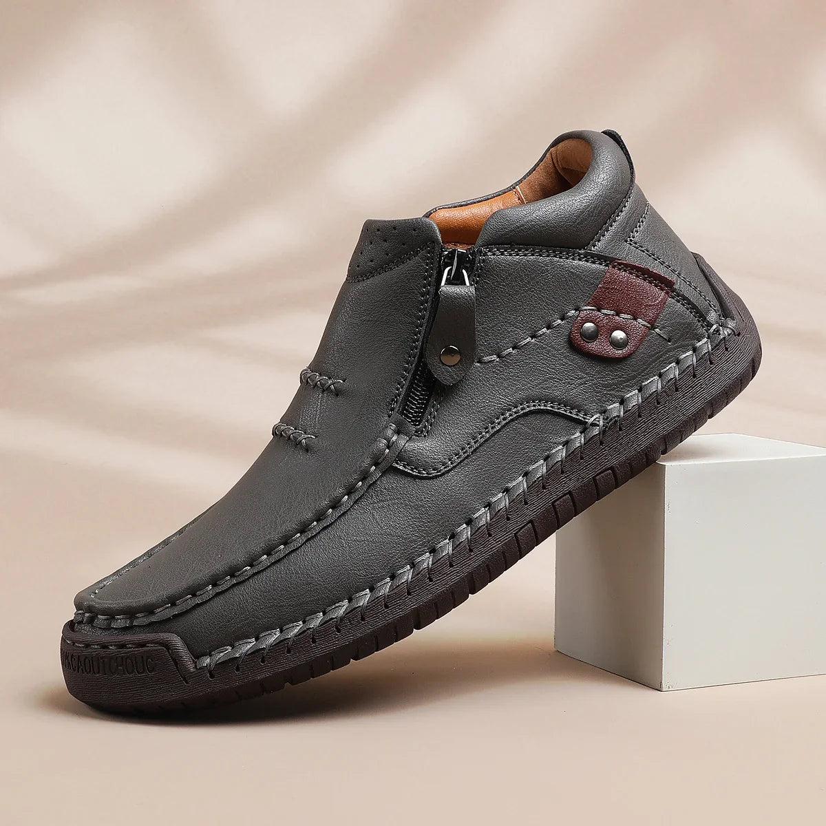 BARTON™ • Handgemaakte Leren Schoenen met Comfort en Karakter