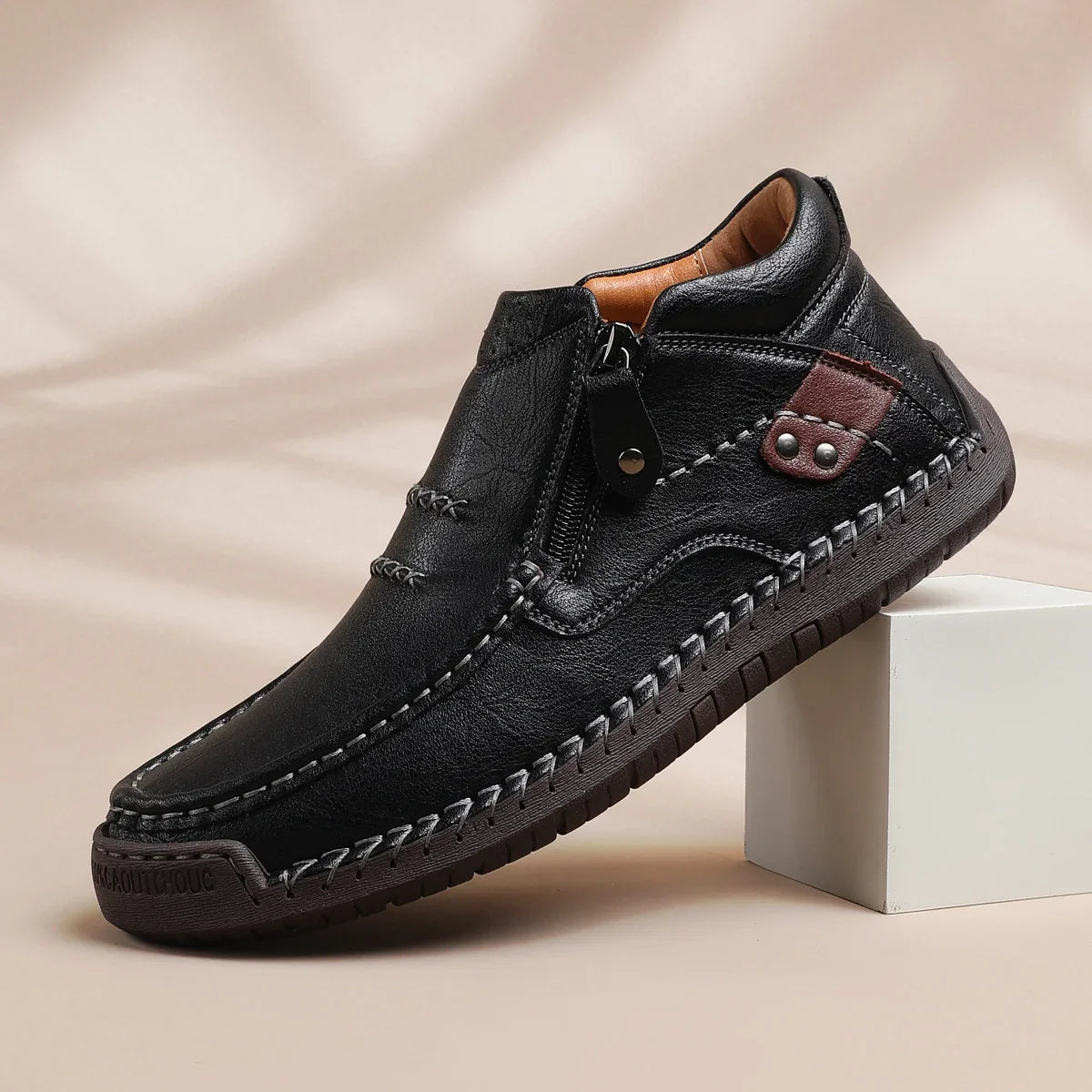 BARTON™ • Handgemaakte Leren Schoenen met Comfort en Karakter
