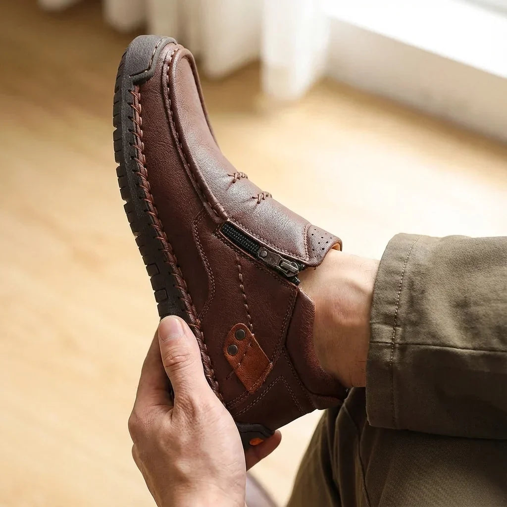 Handgemaakte Leren Schoenen met Comfort en Karakter • BARTON™