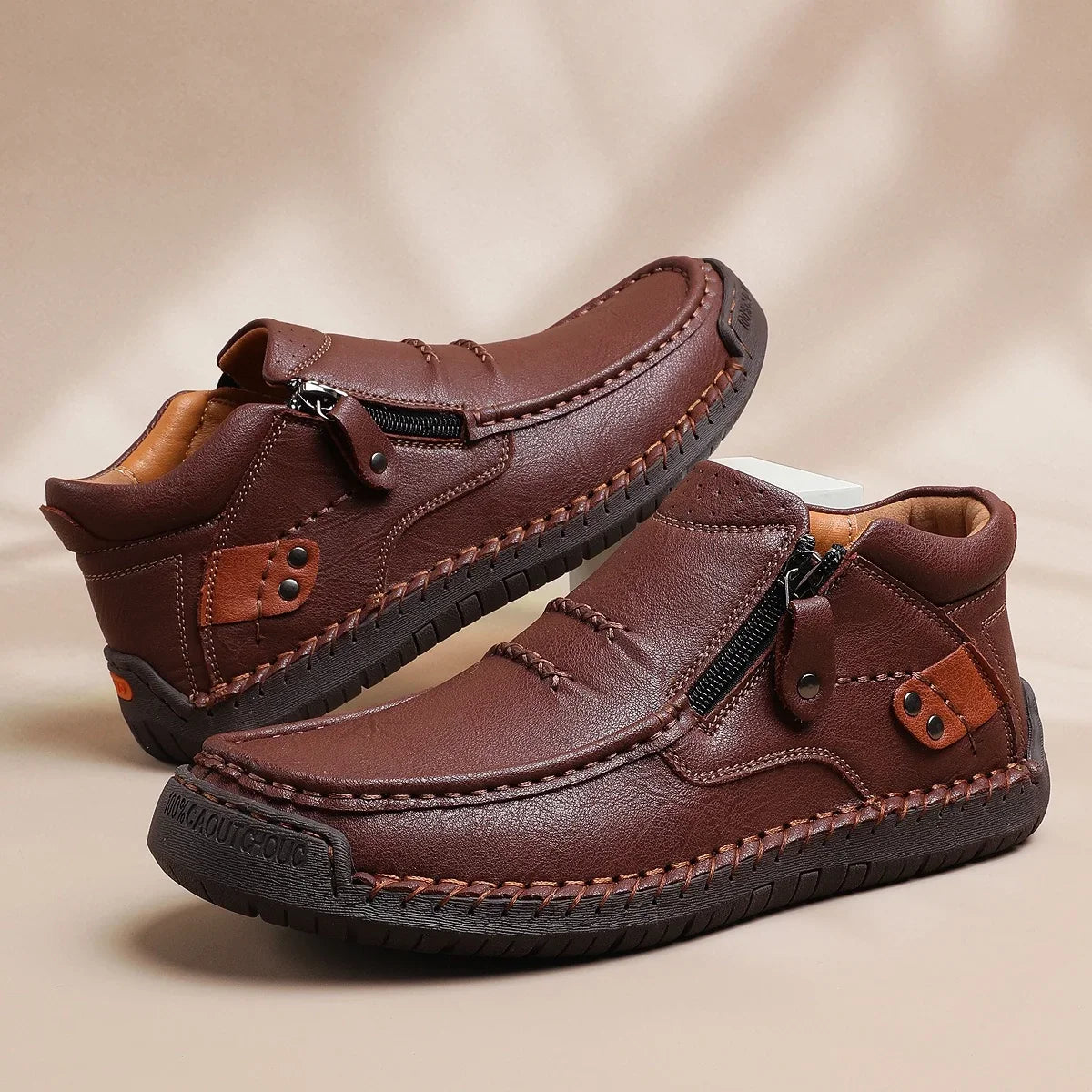 BARTON™ | Handgemaakte Leren Schoenen met Comfort en Karakter