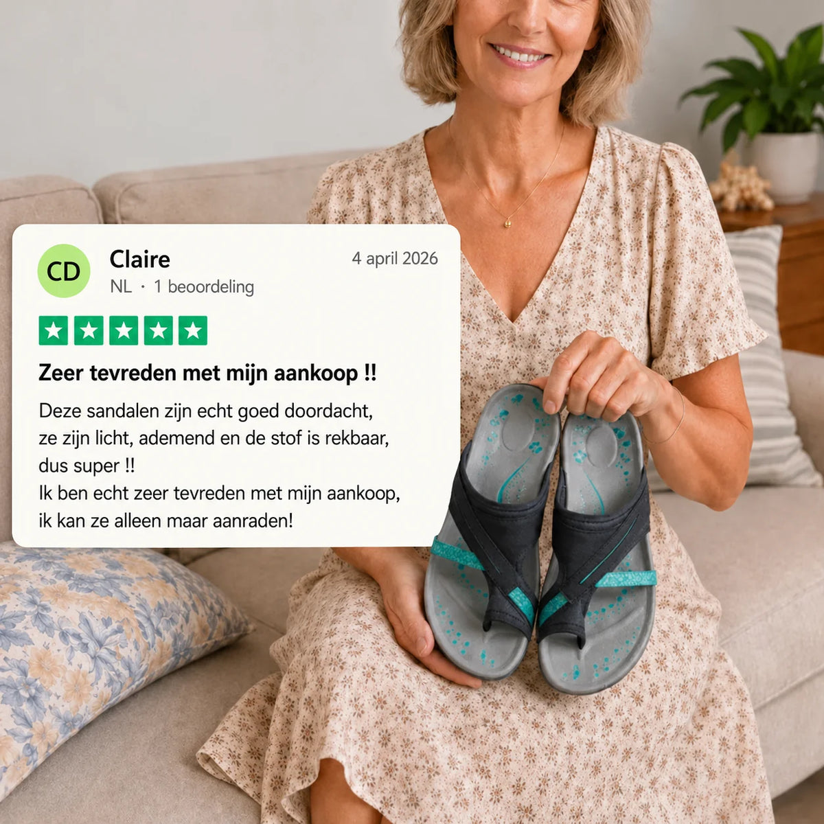 Doucea™ • Orthopedische Leren Comfortsandalen voor Dames