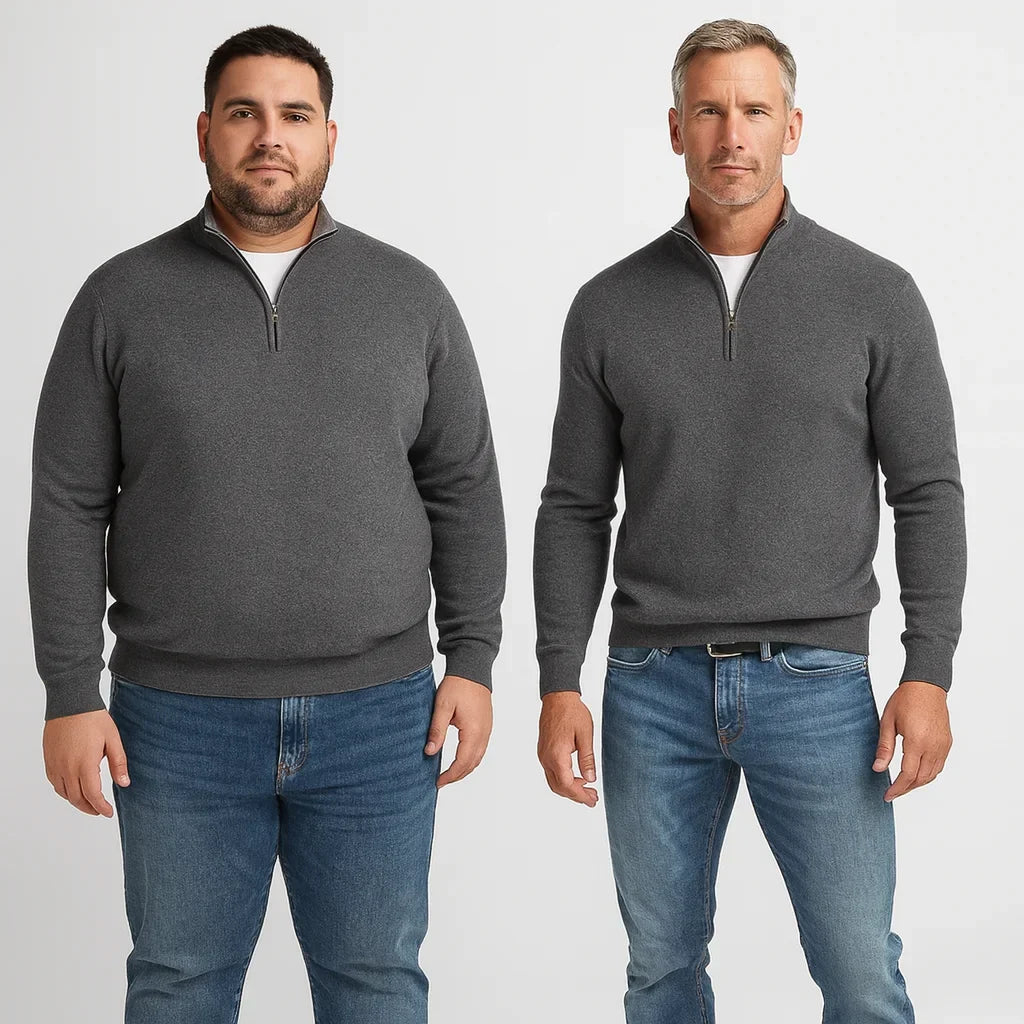 Santous Zip-Pullover • Zenda